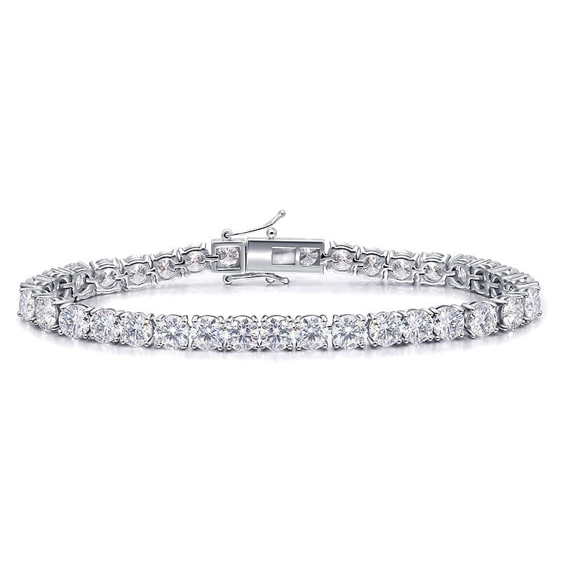 moissanite tennis bracelet 